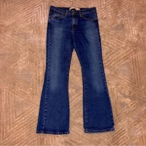 Levi’s Low Rise Low Flare 519 Blue Jeans SIZE 7 JR
